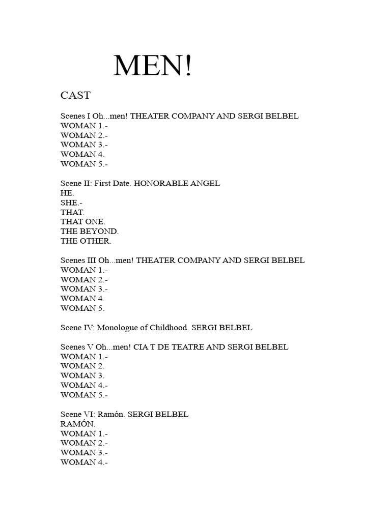 Work MEN | PDF