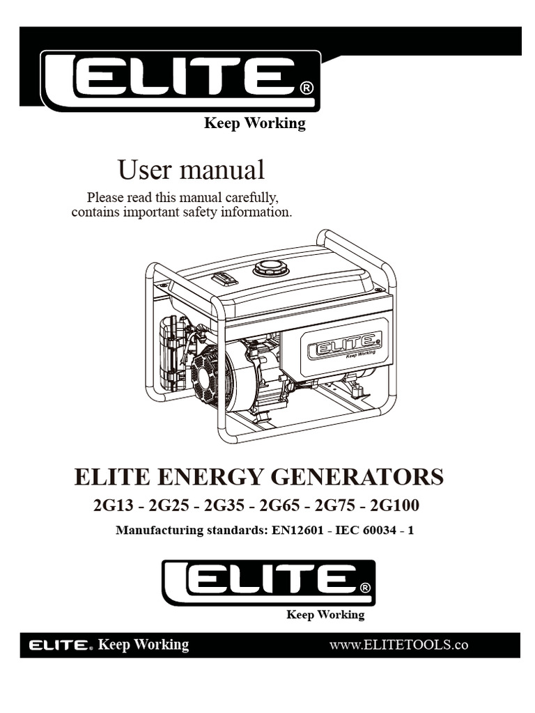Elite - Energy - General - 2g13 25 35 65 75 100 | PDF | Gasoline ...