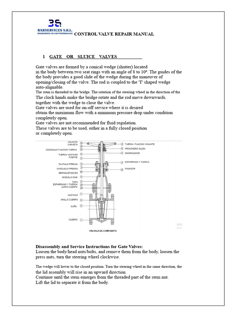 Control Valve Repair Guide | PDF | Valve | Piston