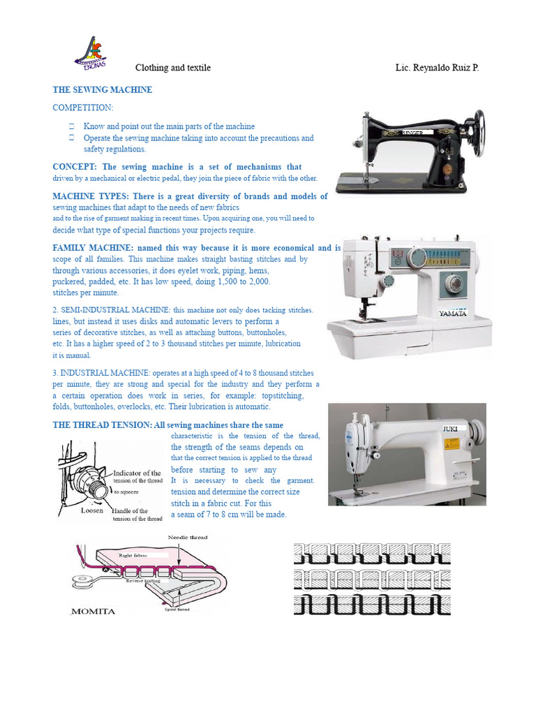 The Sewing Machine | PDF