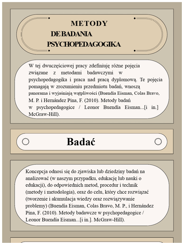 METODY BADAWCZE W PSYCHOPEDAGOGICE | PDF
