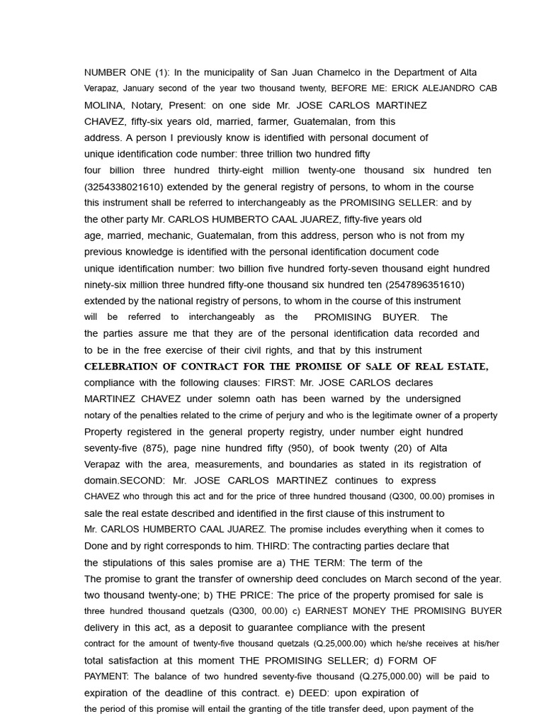 Compulsory Testimonies | PDF | Lease | Leasehold Estate