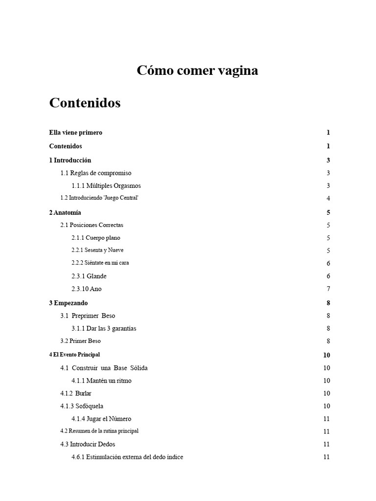 CC Cameron Guía Autónoma Cómo Comer Vagina | PDF | Clítoris | Orgasmo