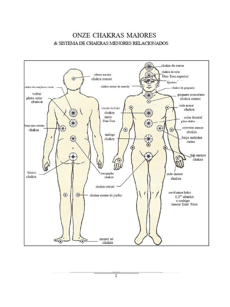 Chakras: Estrutura e Funções Essenciais | PDF | Chacra | Corpo humano