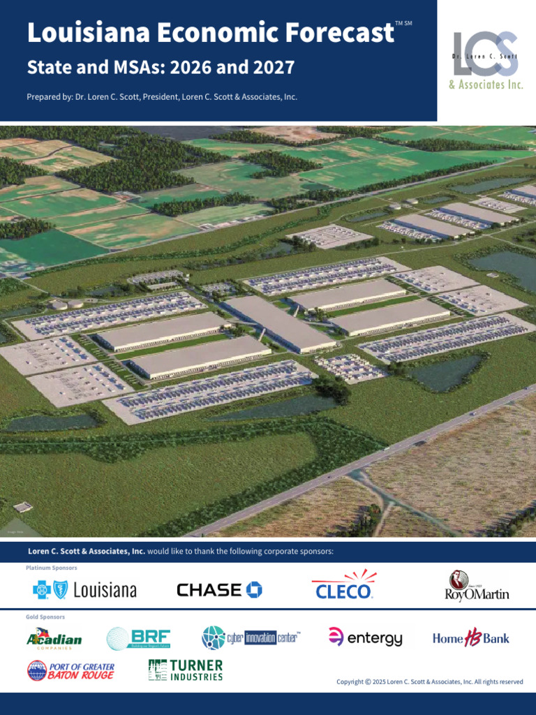 Louisiana Economic Outlook 2026-2027 | PDF | Tariff | New Orleans