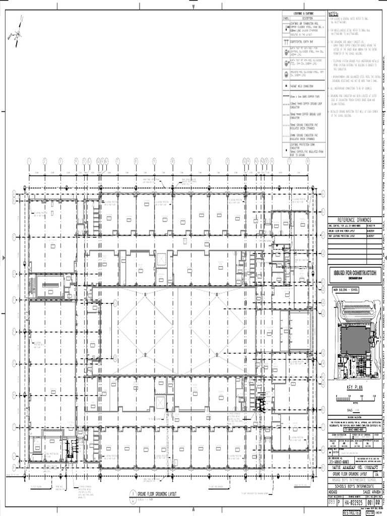 Grounding Layout for School Building | PDF | Electrical Engineering ...