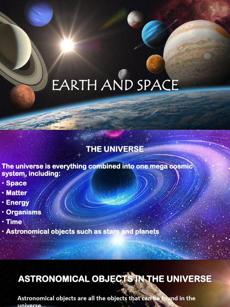 Understanding the Universe and Its Objects | PDF | Heliocentrism | Planets