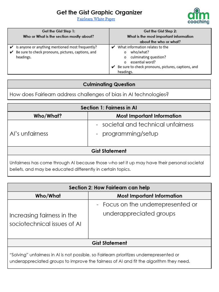 - Critical Reading Graphic Organizer - FAIRLearn | PDF | Learning ...