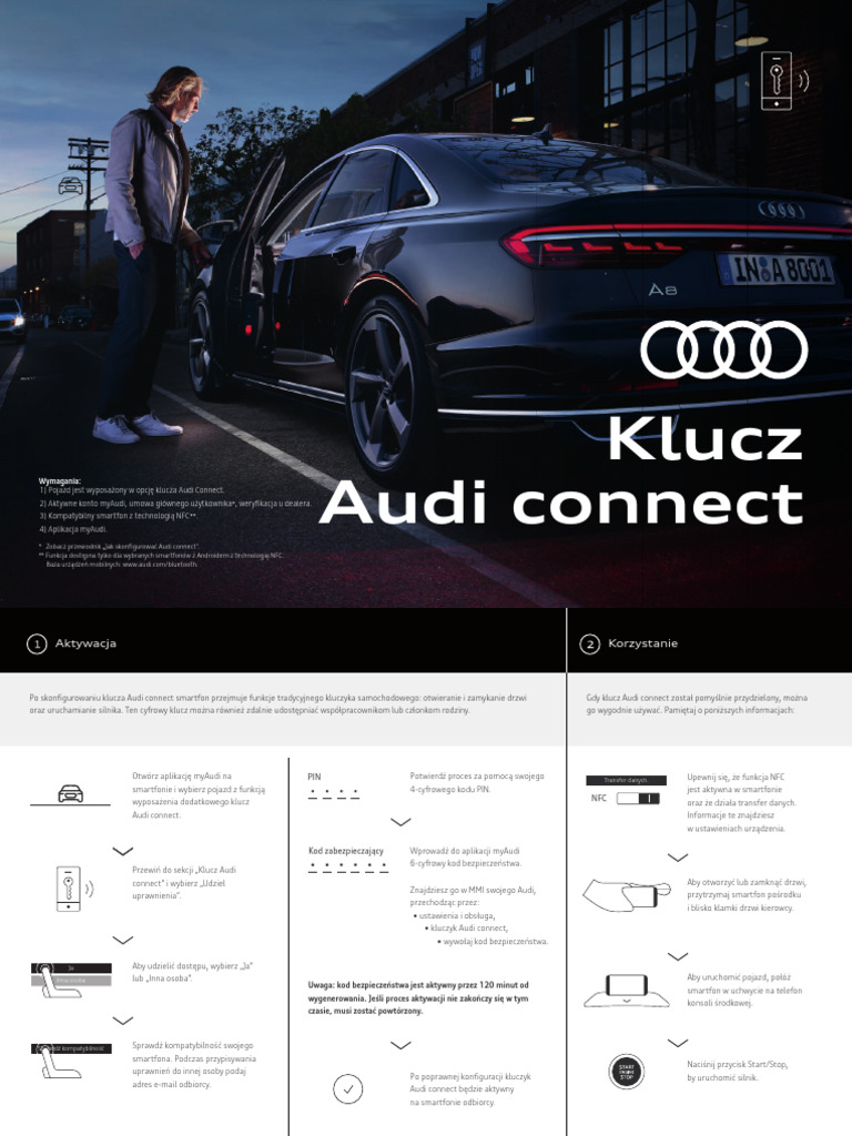 Audi Connect Lizenzverlangerung A4 B9