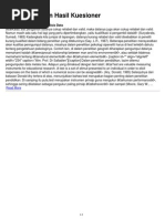 Download Contoh Laporan Hasil Kuesioner by Lugas Prabowo SN92771895 doc pdf