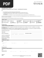 STANLIB Unit Trust Withdrawal Instructions | PDF | Identity Document ...