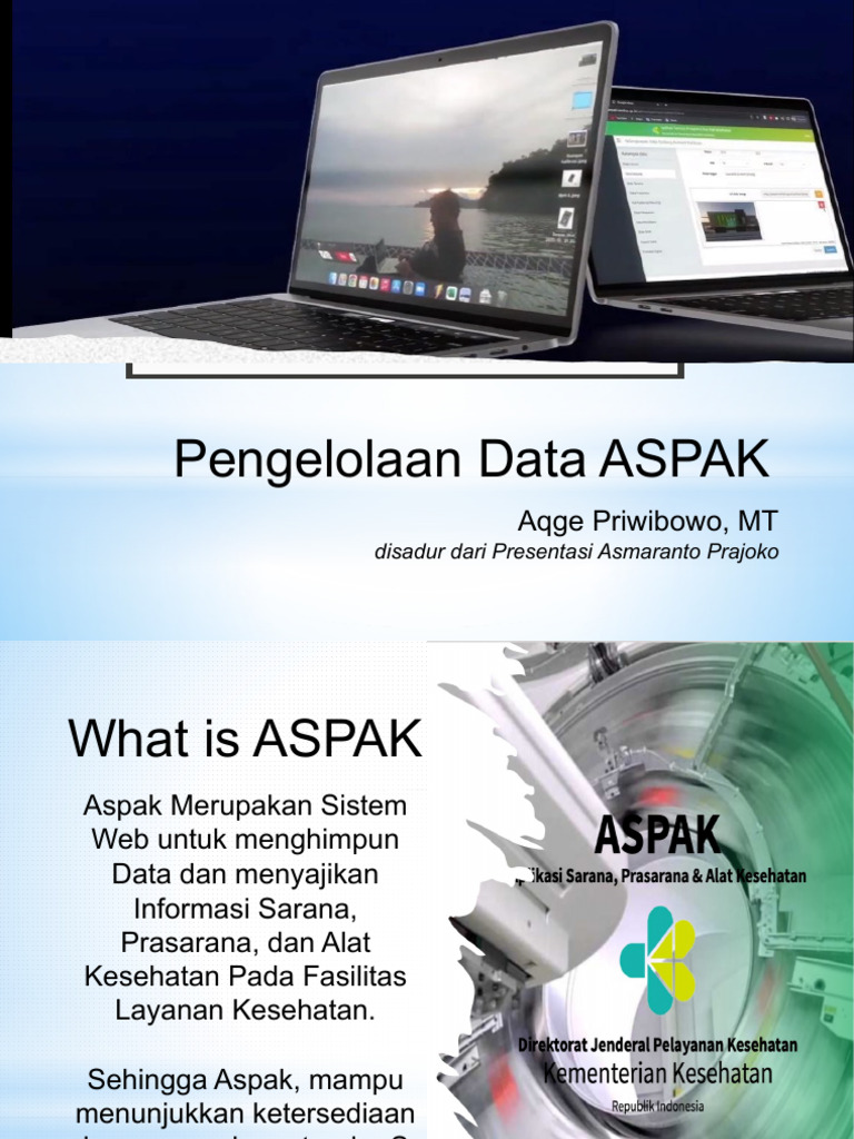 Panduan Pengelolaan Data ASPAK | PDF