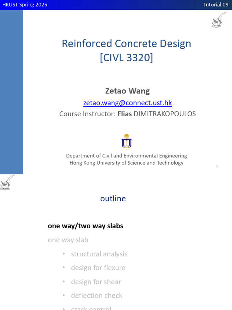 One-Way Slab Design Guide | PDF | Structural Engineering | Civil ...