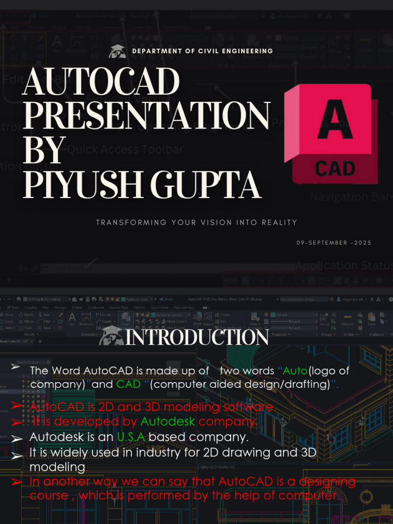 AutoCAD Overview and Benefits | PDF | Auto Cad | 2 D Computer Graphics