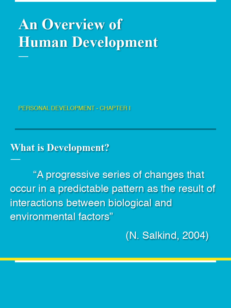 Stages of Human Development Explained | PDF | Psychology | Behavioural ...