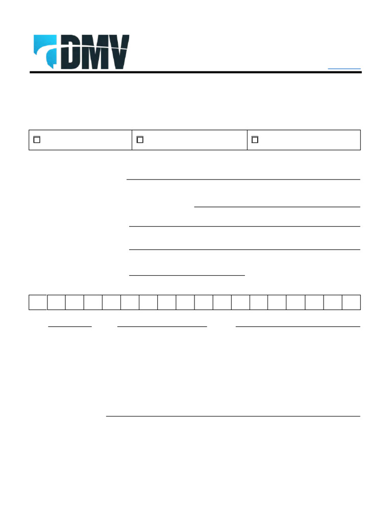 Nevada Motorcycle Declaration Form | PDF