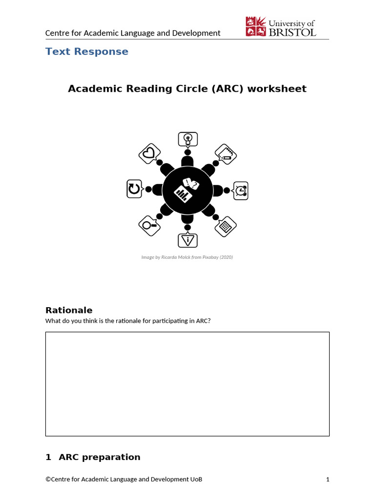 Academic Reading Circle Preparation Guide | PDF