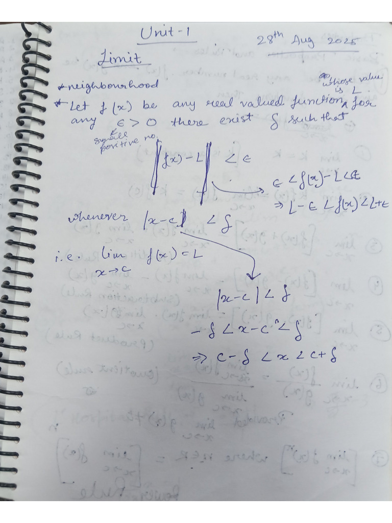 Maths GEC Class 1 Notes | PDF