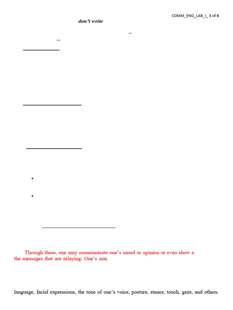 Communication Types and Barriers Guide | PDF | Communication ...