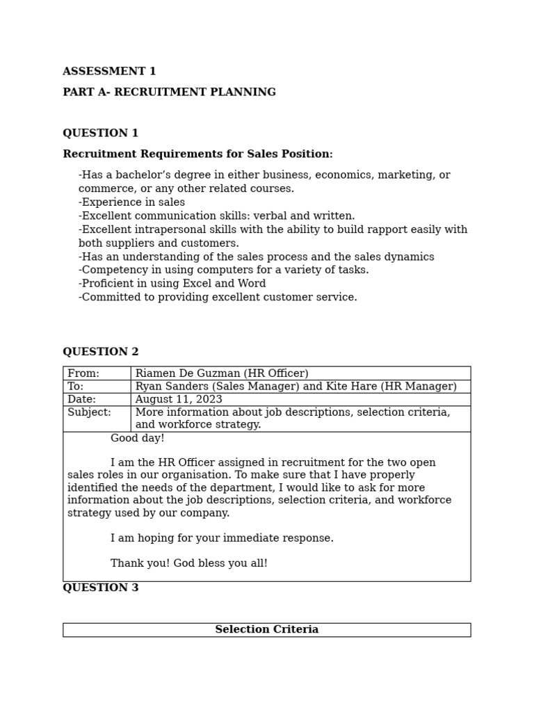 Sales Operations Manager Recruitment Guide | PDF | Recruitment | Marketing