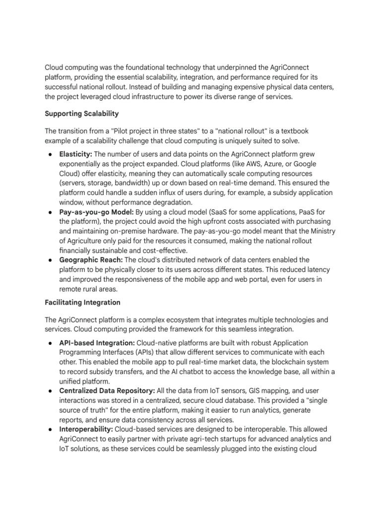 Cloud Computing and Scalability | PDF | Cloud Computing | Scalability