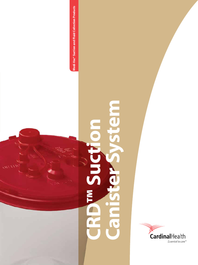 CRD™ Suction Canister System Overview | PDF | Pipe (Fluid Conveyance ...