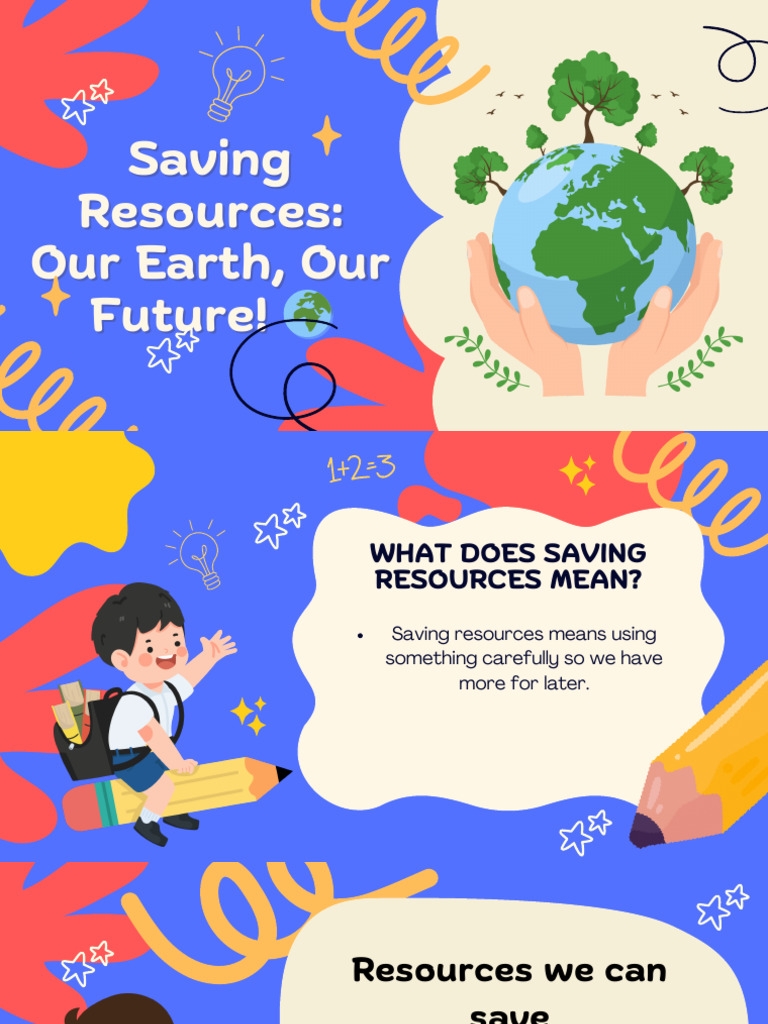 Save Resources for a Sustainable Future | PDF