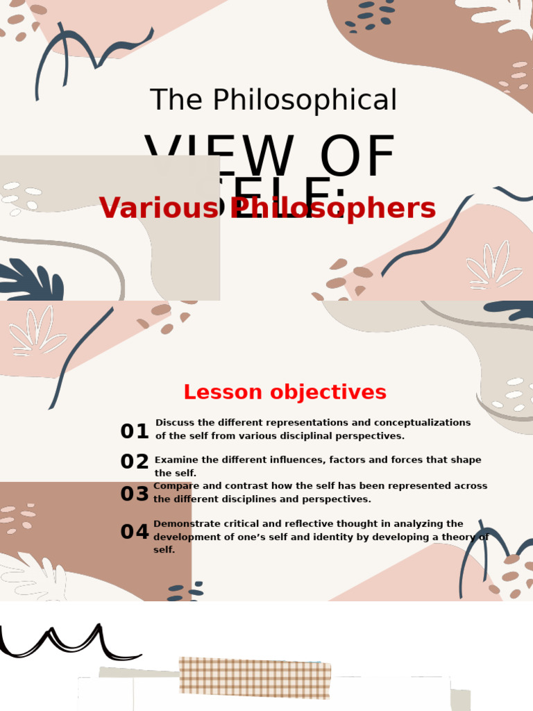 Philosophical Perspectives on Self | PDF | Philosophy Of Self | Soul
