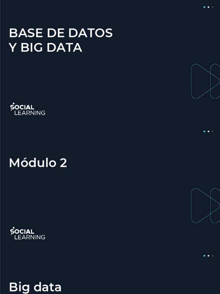 Fundamentos de Big Data y Bases de Datos | PDF | SQL | Bases de datos