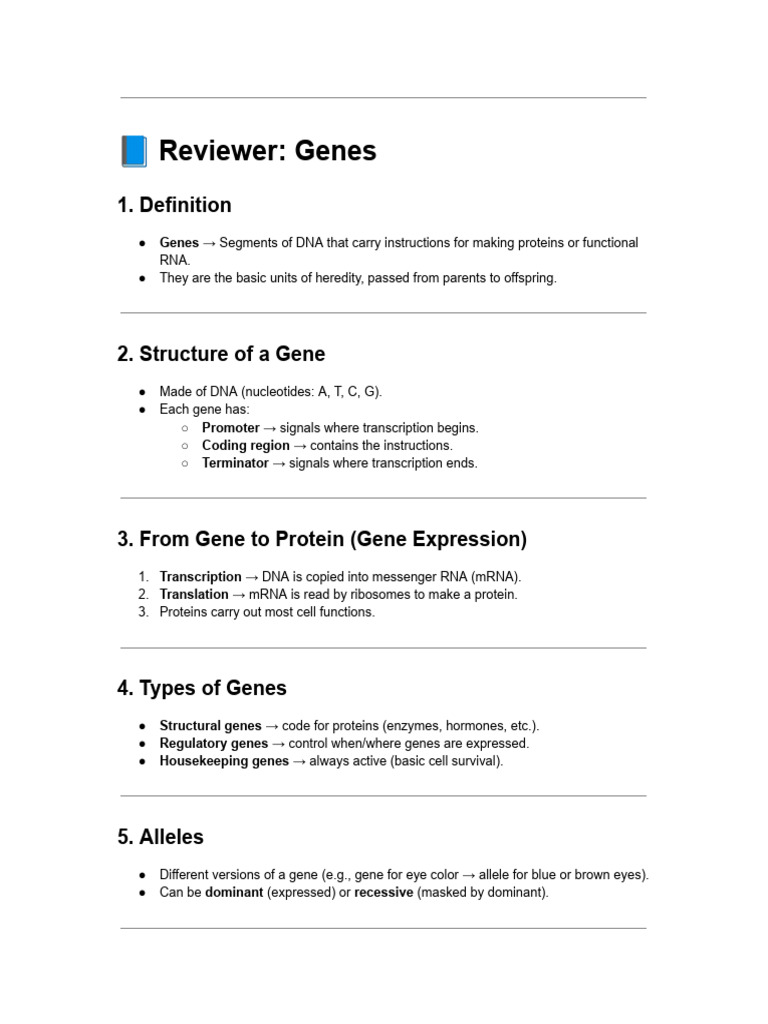 Genes PDF | PDF