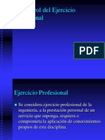 El Control Del Ejercicio Profesional Ing Doctor Saruba