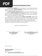 Modelo de Carta de Anuência Confrontante Imóvel Rural