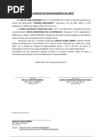 CONTRATO PARTICULAR DE COMPROMISSO DE DIVISÃO AMIGÁVEL