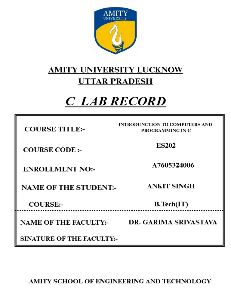 Amity University Lucknow Uttar Pradesh - 20250423 - 013741 - 0000 | PDF