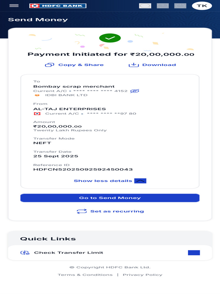 Send Money 2 | PDF