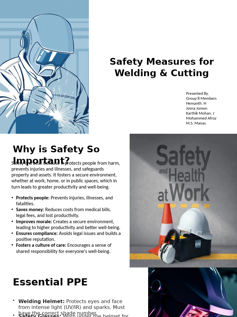Welding Safety Measures Guide | PDF | Welding | Construction