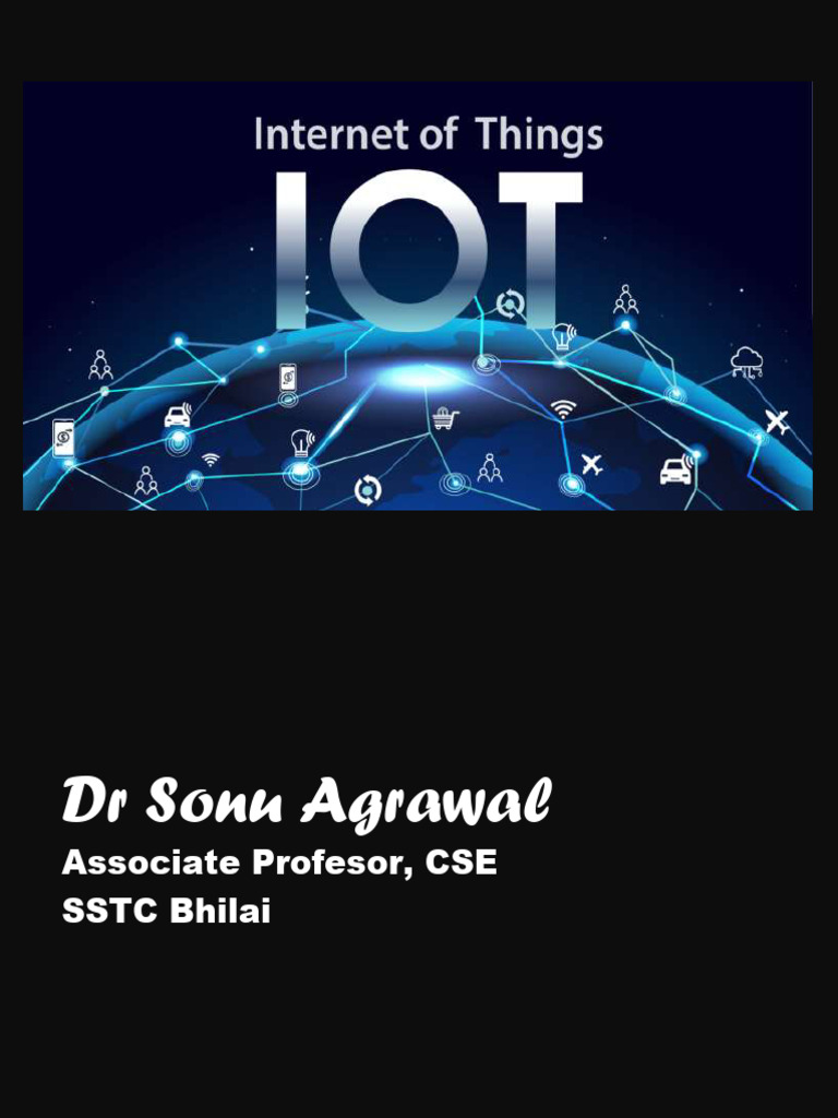 IoT Complete Notes 2024-25 | PDF | Internet Of Things | Computer Security