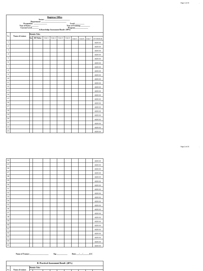 Registrar Office | PDF