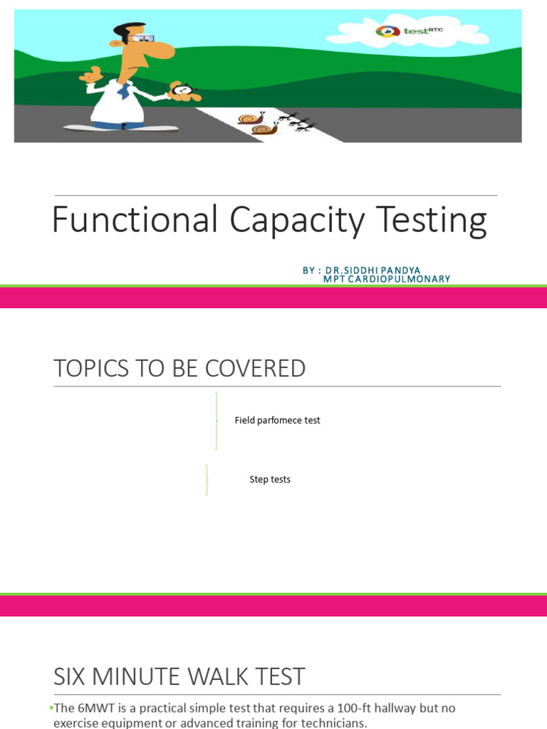 Functional Capacity Testing Overview | PDF | Clinical Medicine ...