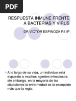 Respuesta Inmune Frente a Virus y Bacterias
