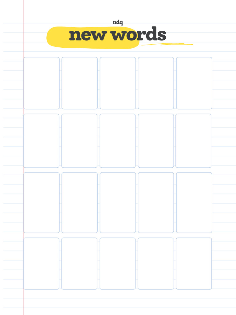 Animal Vocabulary Worksheet in White Playful Style-4 | PDF