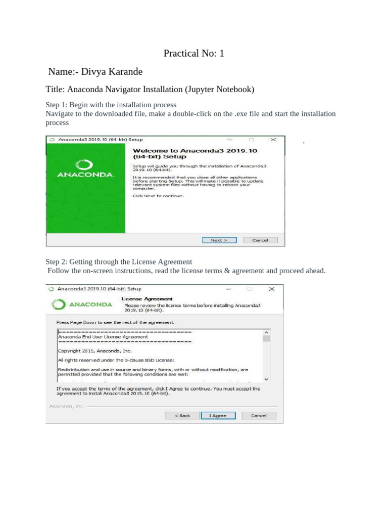 Anaconda Navigator Installation Guide | PDF