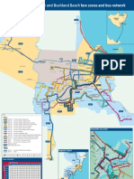 Townsville and Bushland Beach Fare Zones and Bus Network