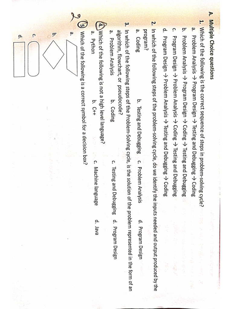 M.C.qs (Computer Science) | PDF