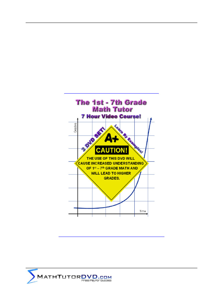 1st - 7th Grade Worksheet 05 Intro To Multiplication | PDF ...