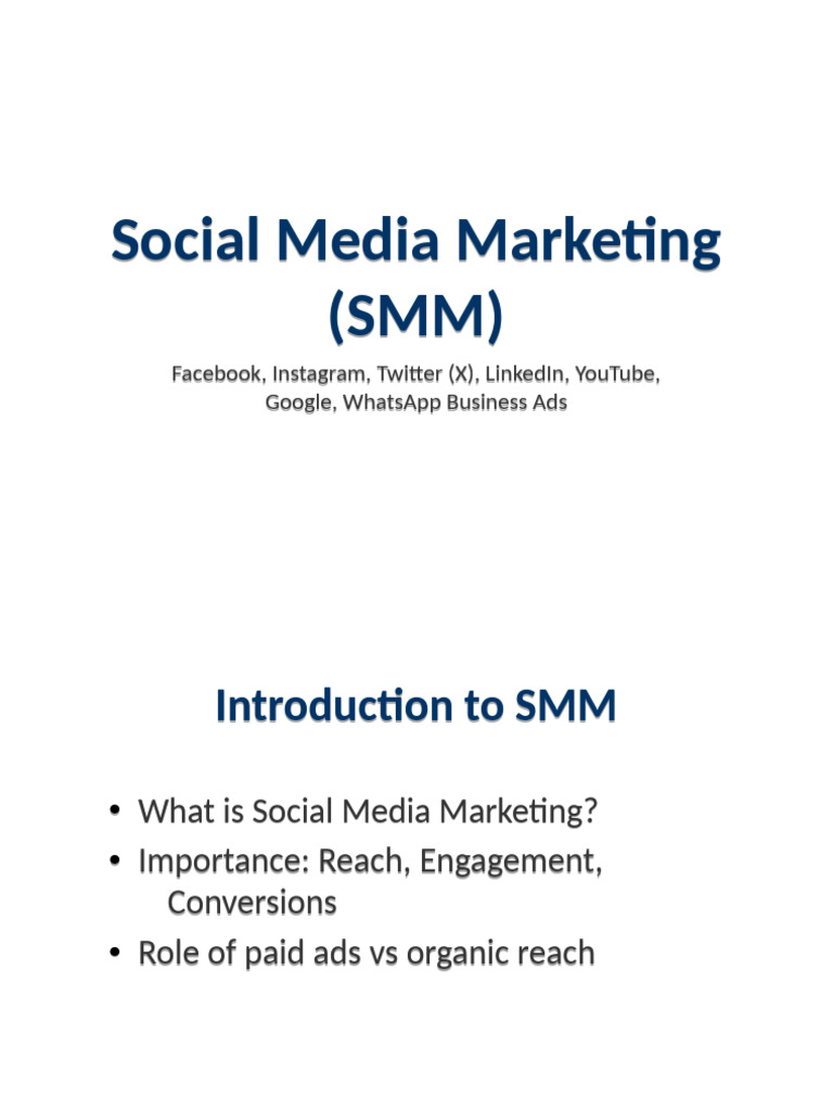 Essential Guide to Social Media Marketing | PDF | Social Media ...