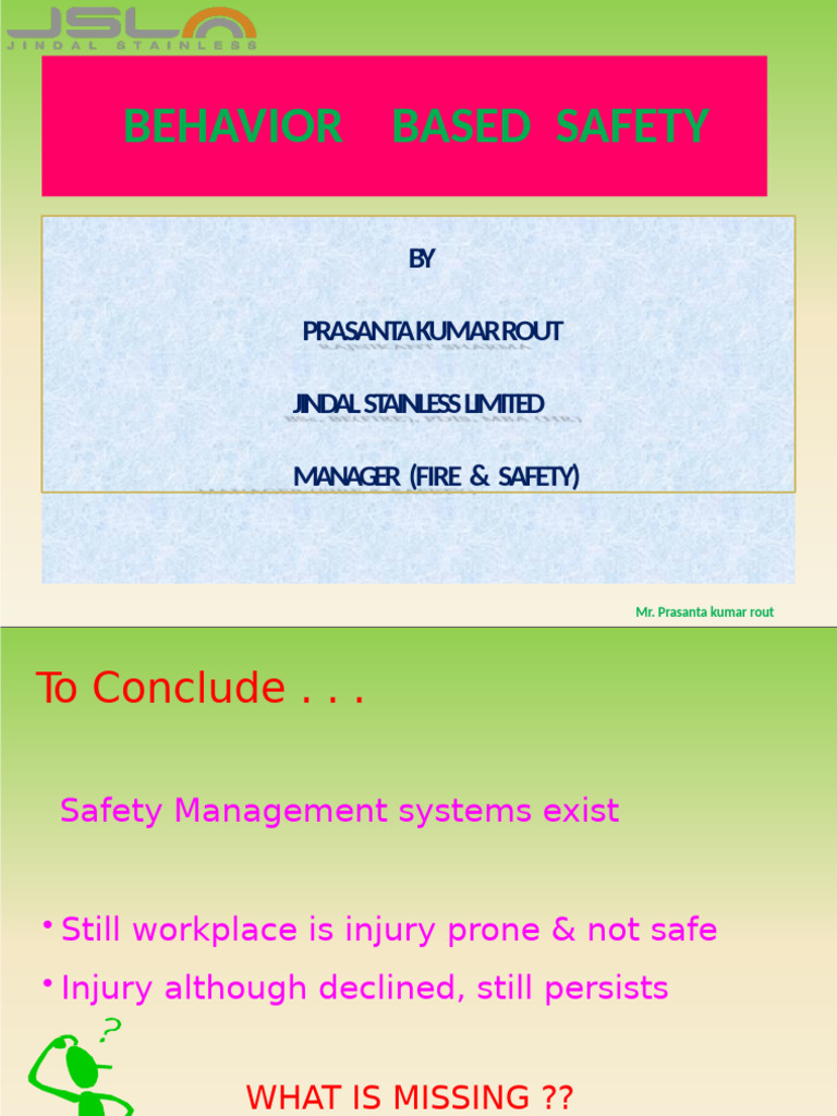 Behavior-Based Safety Insights and Strategies | PDF | Safety | Behavior