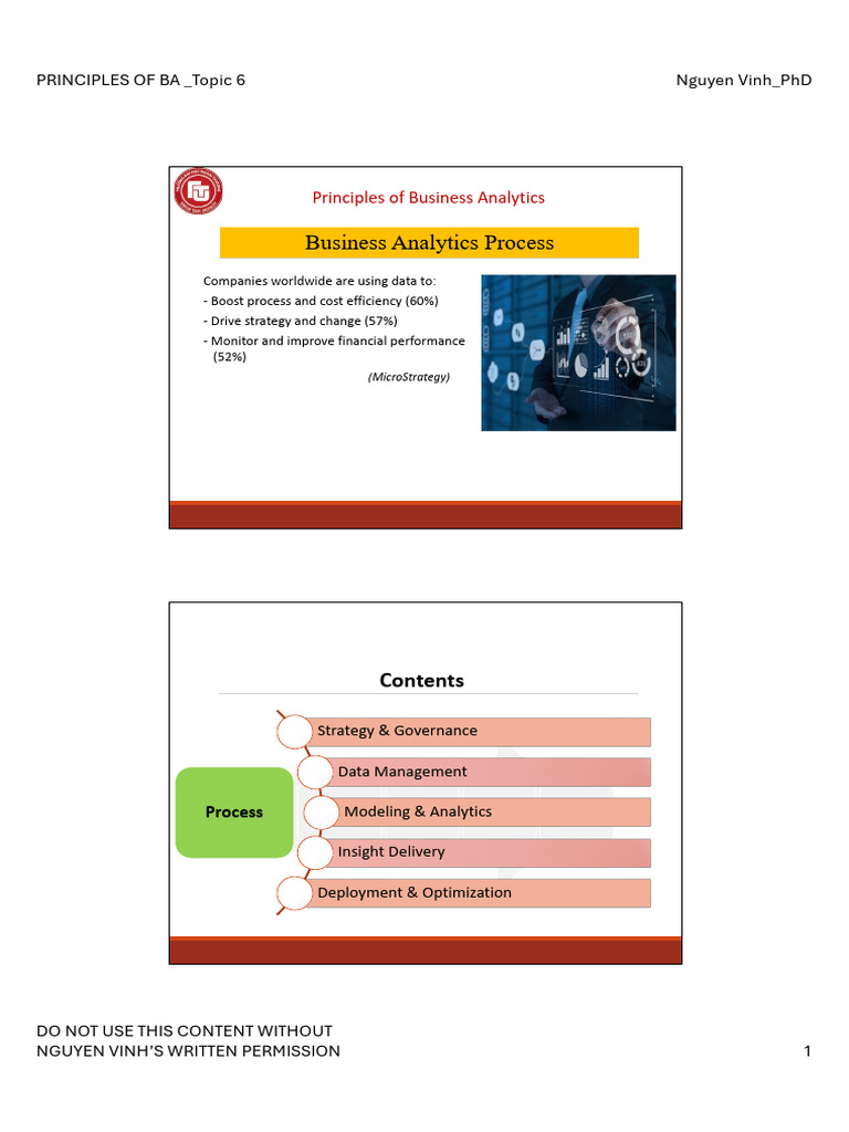 Business Analytics Principles Overview | PDF | Analytics | Machine Learning