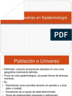 Uso de Muestras Epidemiologia