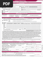 Current Account Variant Switch Form | PDF | Transaction Account | Cheque